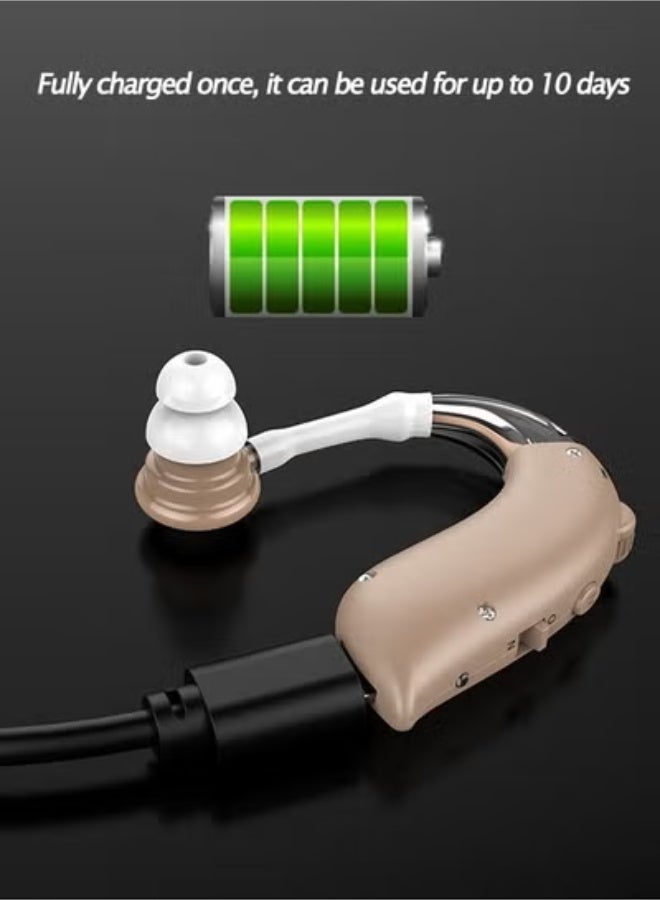 Gasin USB Rechargeable Hearing Aid Sound Amplifier - Image 4