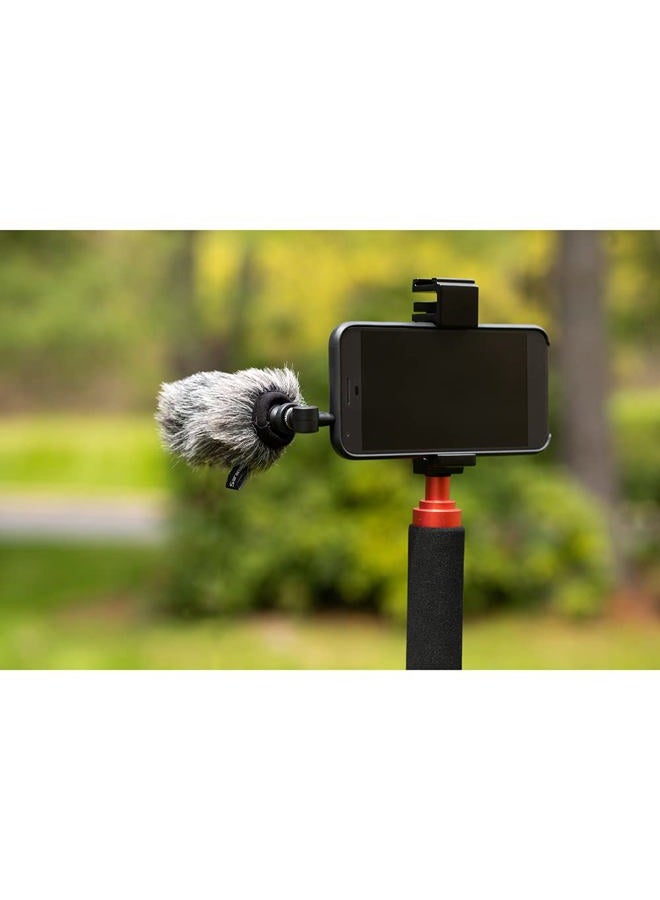 Saramonic Unidirectional Micro-Shotgun Microphone With 3.5mm Trrs Output For Smartphones, Tablets, Computers And More With A 3.5mm Headphone Port (Smartmic5S) - Image 2