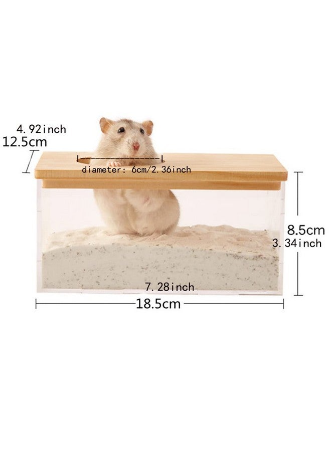 2pcs Wood Hamster Toy Stair Chew Hamster Climbing Ladder Bridge Guinea Pig Platform Ramp Gerbil Rat Small Animal Accessories - Image 4
