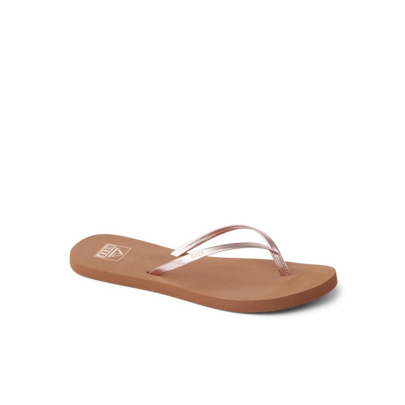 REEF Bliss Nights Womens Flip Flop, Super Lightweight and Soft Footbed, Thin Strap Beach Sandal, Copper, 9 - Image 4
