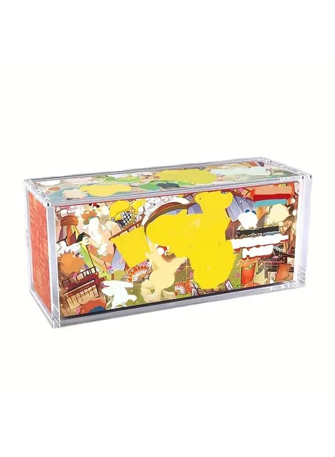 Transparent Acrylic Storage Box For Sneakers Collectibles Display Home Office Gift - Image 1
