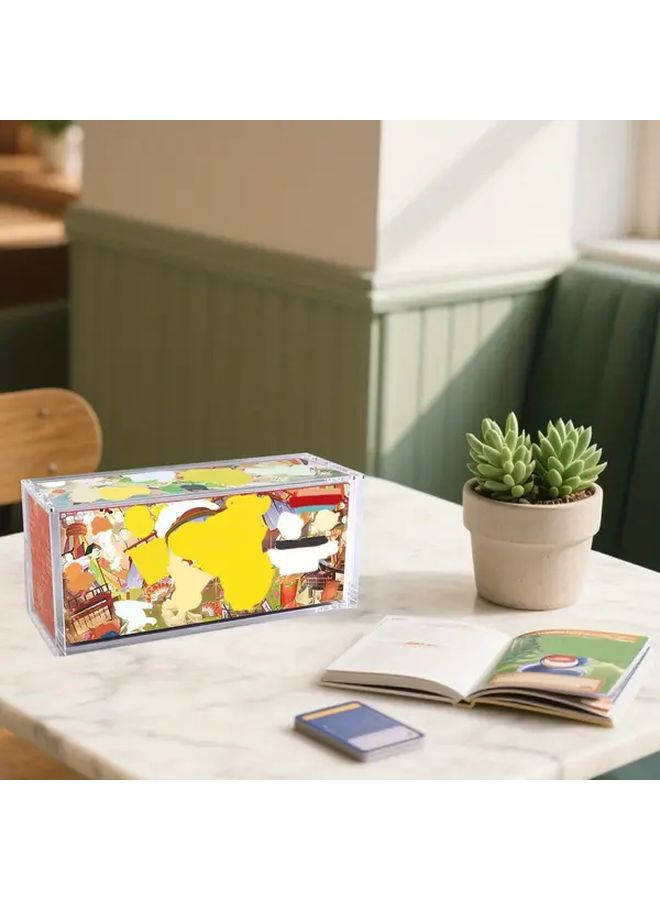 Transparent Acrylic Storage Box For Sneakers Collectibles Display Home Office Gift - Image 4