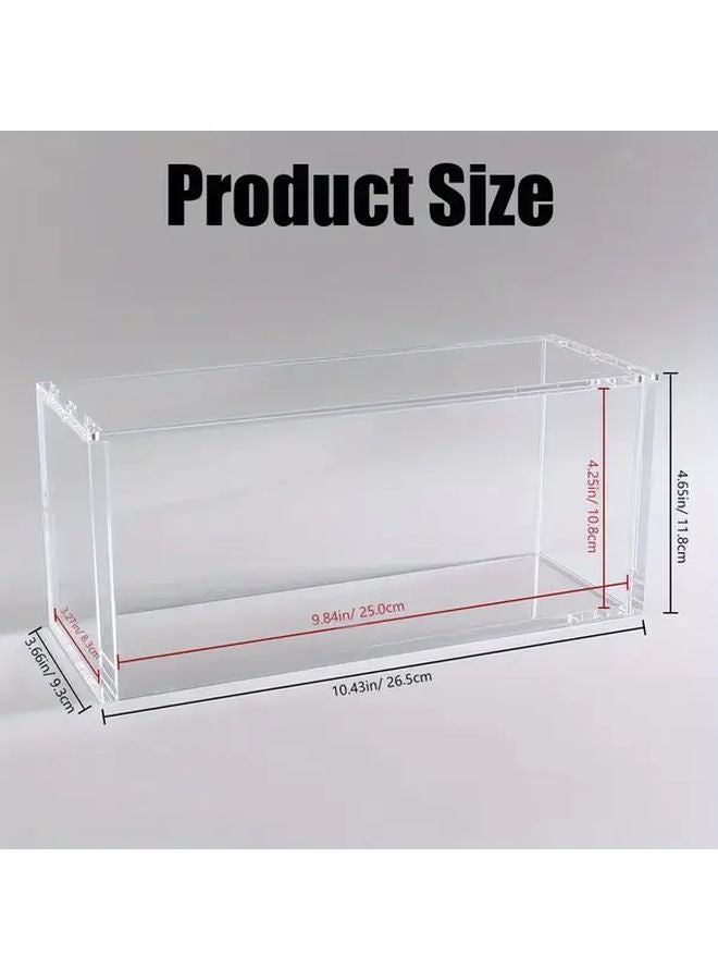 Transparent Acrylic Storage Box For Sneakers Collectibles Display Home Office Gift - Image 3