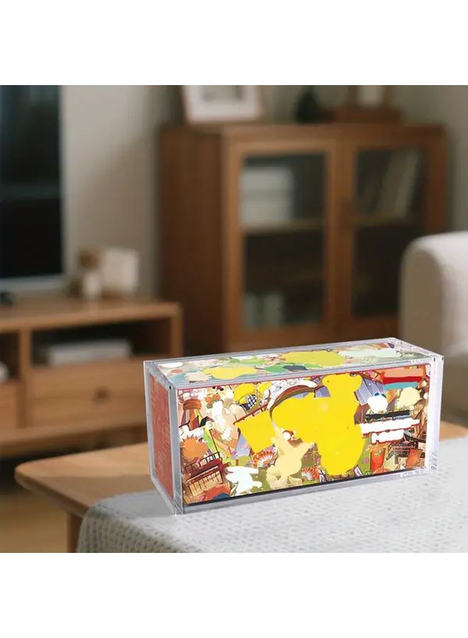 Transparent Acrylic Storage Box For Sneakers Collectibles Display Home Office Gift - Image 5