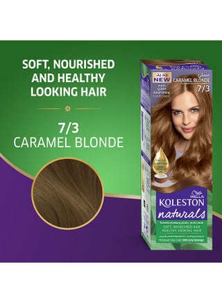 Koleston Naturals Hair Color 7/3 Caramel Blonde - view 2