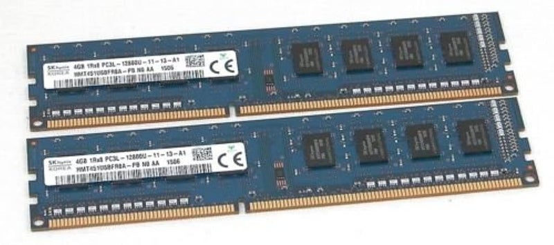 SK Hynix HYNIX IMSOURCING SK 4GB DDR3 SDRAM Memory Module for Desktop PC Workstation 4 GB DDR31600PC3L12800 DDR3 SDRAM 1600 MHz CL11135 V NonECC Unbuffered 240pin DIMM - Image 2