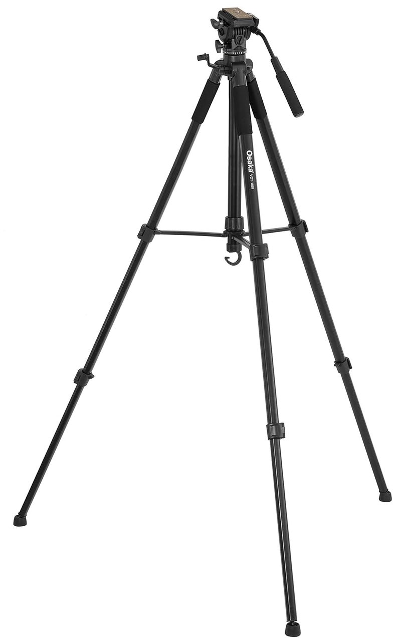 Sonia Osaka VCT 880 Tripod with Bag for Digital SLR & Video Cameras (Load Capacity 5000 Grams) - Image 2