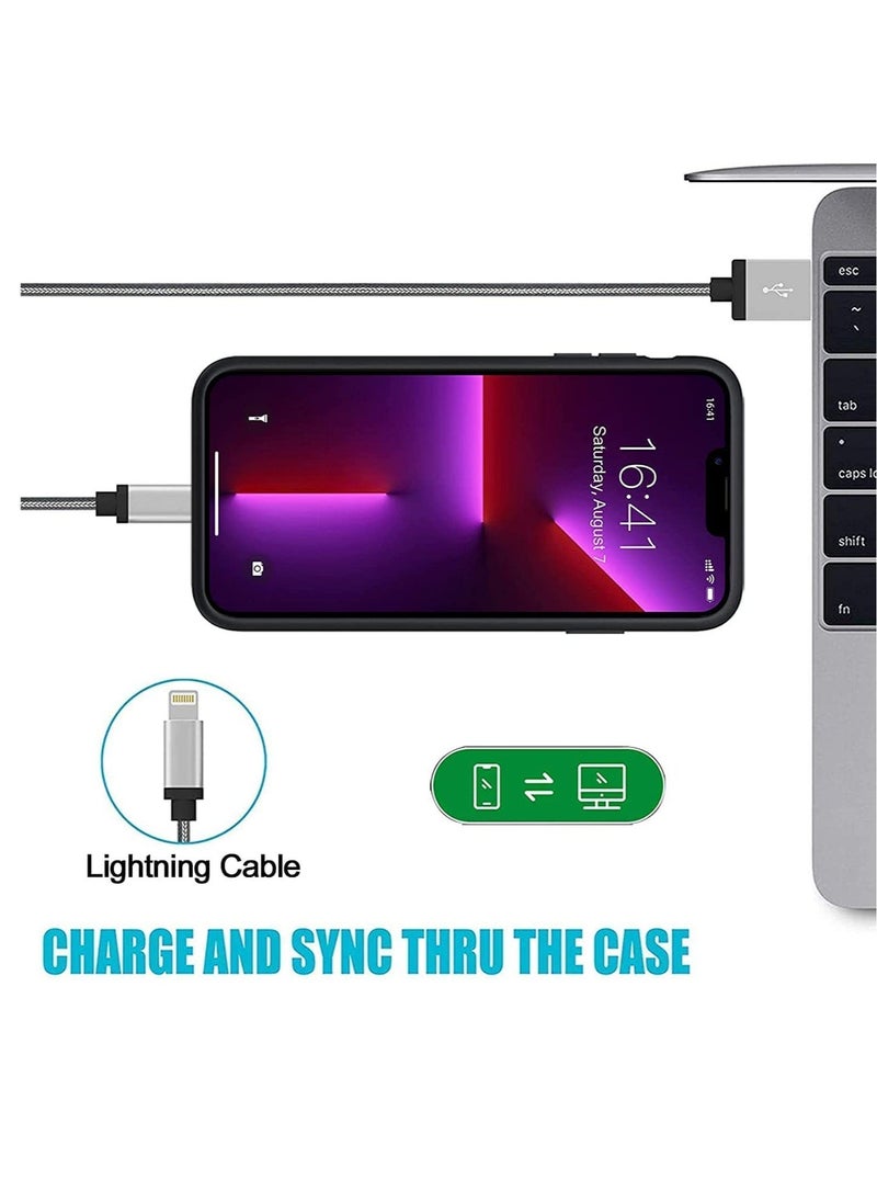 Raxoom Battery Case for iPhone 13 Pro Max, Portable Battery Pack, Rechargeable Smart Charger Case, External Battery Charging Case, Compatible with (iPhone 13Pro Max, 4500 Mah). - Image 2