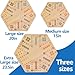 NRZSSN Original Marble Game Wahoo Board Game Double Sided Painted Wooden Fast Track Board Game for Friends and Party 6 and 4 Players 6 Colors 24 Marbles 6 Dice - Image 4