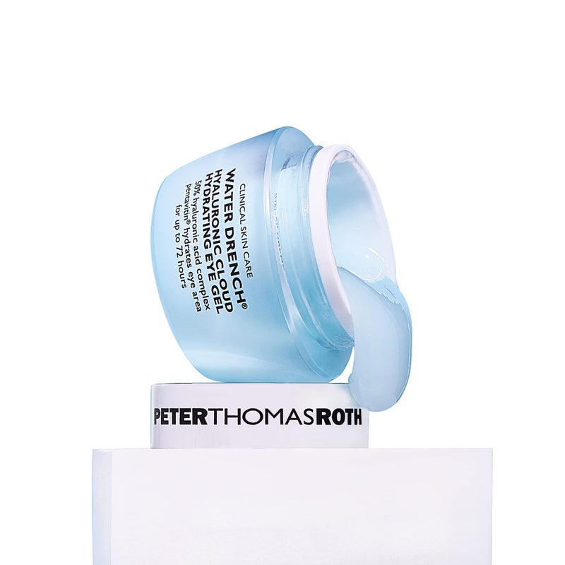 Peter Thomas Roth | Water DrenchÂ® Hyaluronic Cloud Hydrating Eye Gel | Hyaluronic Acid Gel With Caffeine, for Fine Lines, Wrinkles, Under-Eye Puffiness and Dark Circles - Image 5