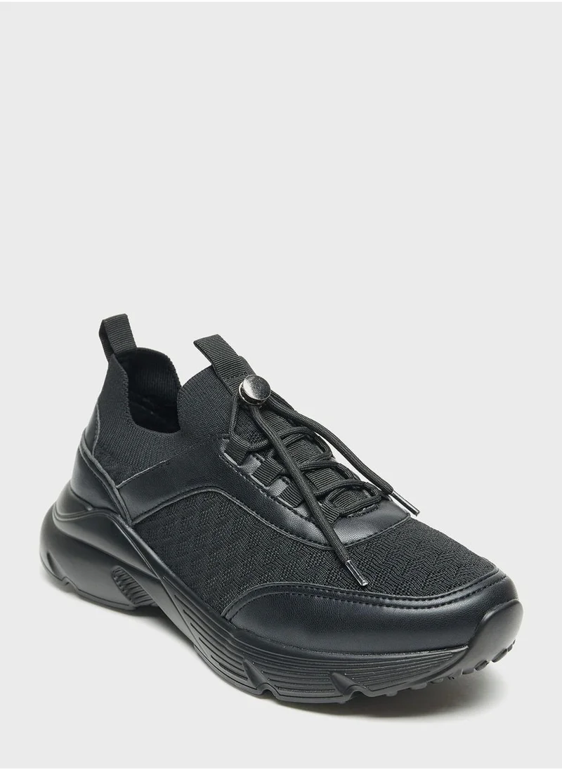 shoexpress Lace Up Low Top Sneakers