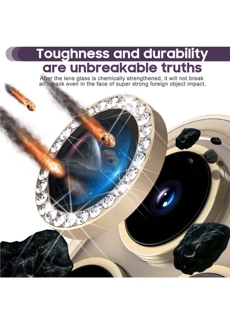 Barakah Camera Lens Protector for iPhone 14 Pro / 14 Pro Max, 9H Tempered Glass Camera Cover Screen Protector - Image 3