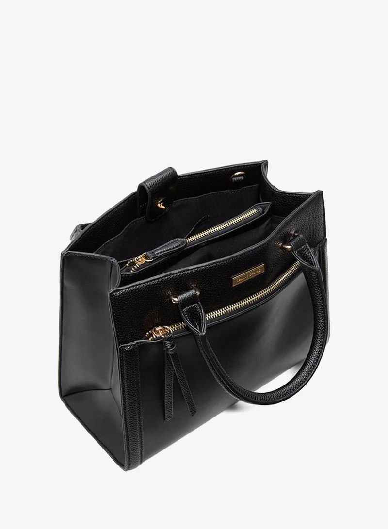 Call it Spring  Belindaa Ladies Black Satchel Bag for Women | Best Price UAE