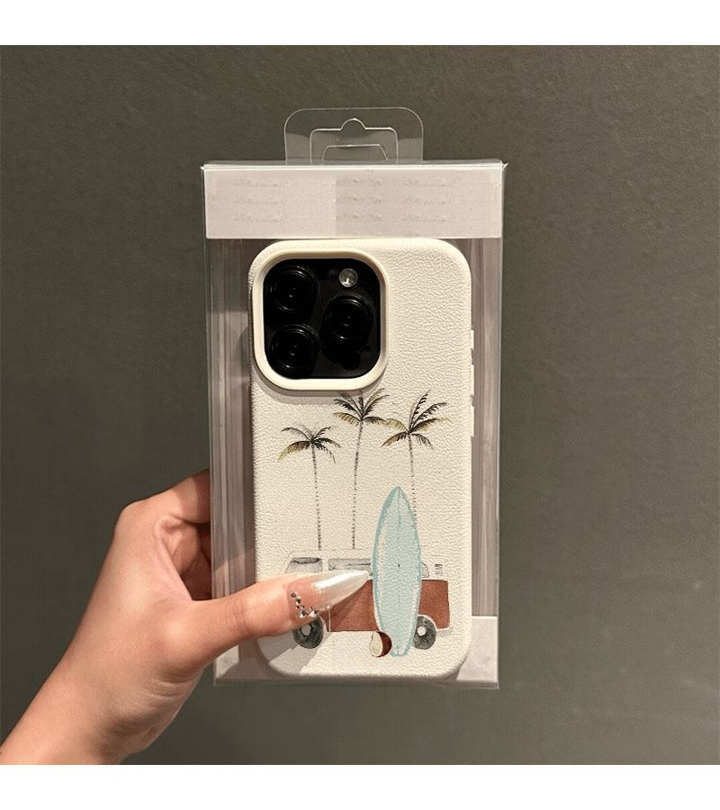 White Lychee TPU Full Coverage Phone Case For iPhone 17 Pro - Image 5