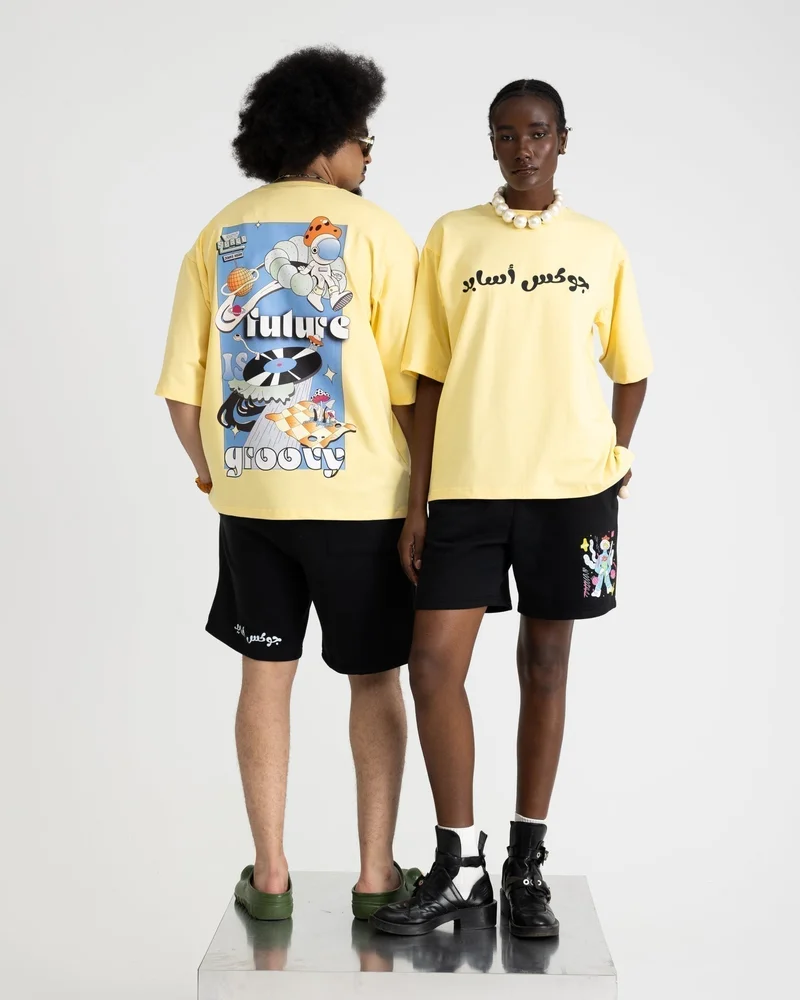 JOKES ASIDE Cosmic Groove T-shirt