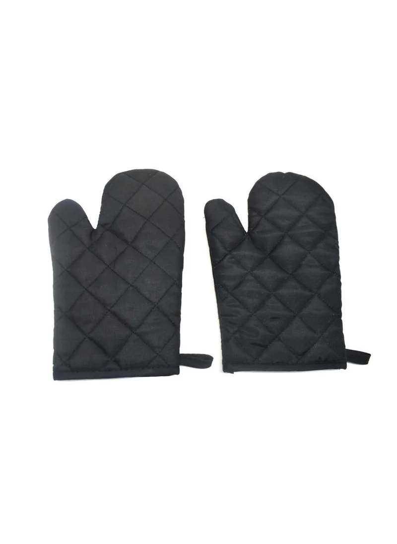 Royalford 2-Piece Cotton Oven Mitt, 16.5x24.5 cm