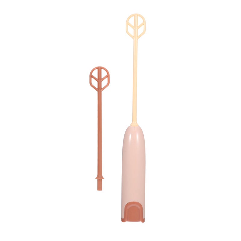 Electric Milk Powder Mixer Handheld Battery Operated with Extended Handle Portable Mixing Tool for Formula Coffee Drinks - Image 2
