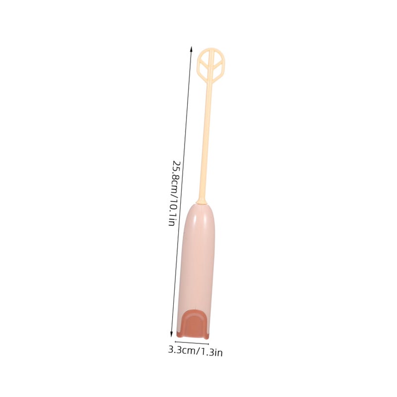 Electric Milk Powder Mixer Handheld Battery Operated with Extended Handle Portable Mixing Tool for Formula Coffee Drinks - Image 3