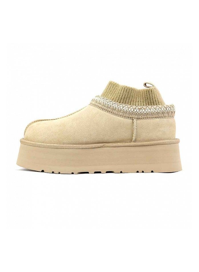UGG Tazz Knit Slippers – Mustard Seed | Cozy & Stylish Casual Footwear, - Image 5