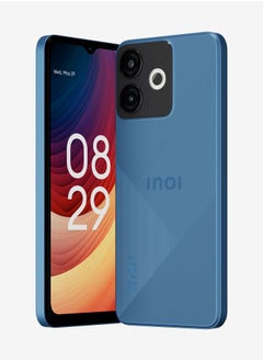 INOI A14 Experience, 4G, LTE, 6GB RAM 64GB ROM (2+4GB Memory Fusion), Octacore 1.6GHz, 6.5 Inch, HD+ Display, 13MP Camera with AI, Night Blue, Middle East Version, 777 days of warranty  - Image 3