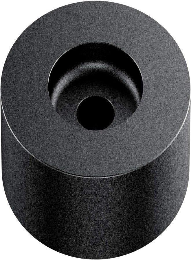 DIGITNOW 45 RPM Adapter, for 7 Inch Vinyl Record Players and Technics Turntables, Solid Aluminum Dome 45 Adapter (Black) - Image 1