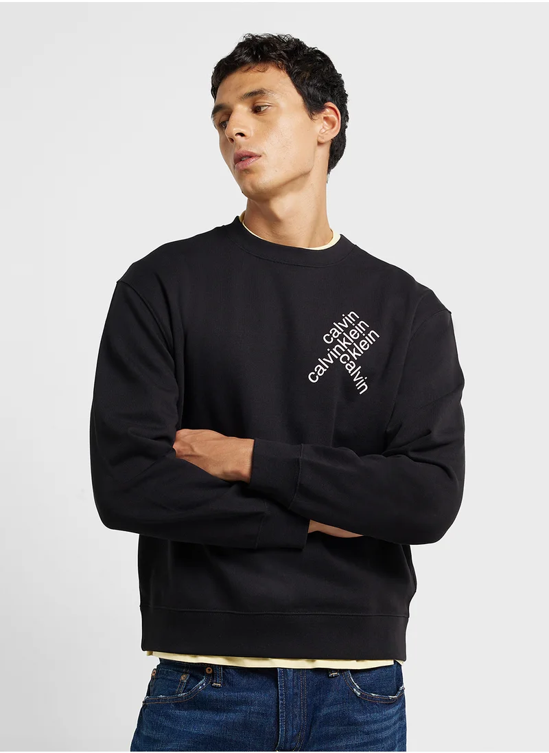 كالفن كلاين جينز Terry Sweatshirt