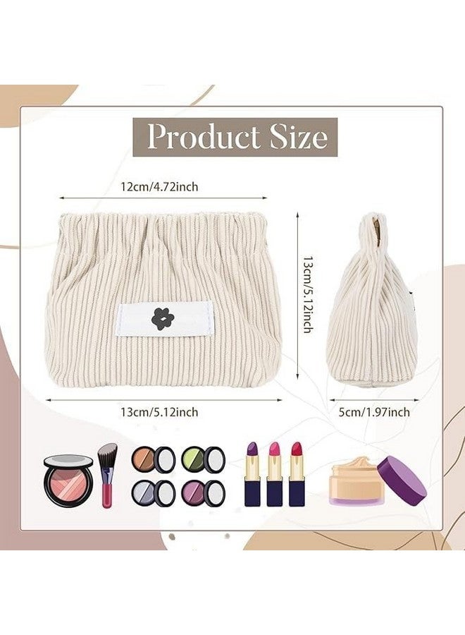 ZUSTPACK (3Pcs) Elastic Storage Bag, 3pcs Handbag Organiser, Elastic Hair Tie Organizer, Cosmetic Bag Handbag, Lipstick Organizer, Small Portable Purse for Women & Girls (Multicolor) - Image 2