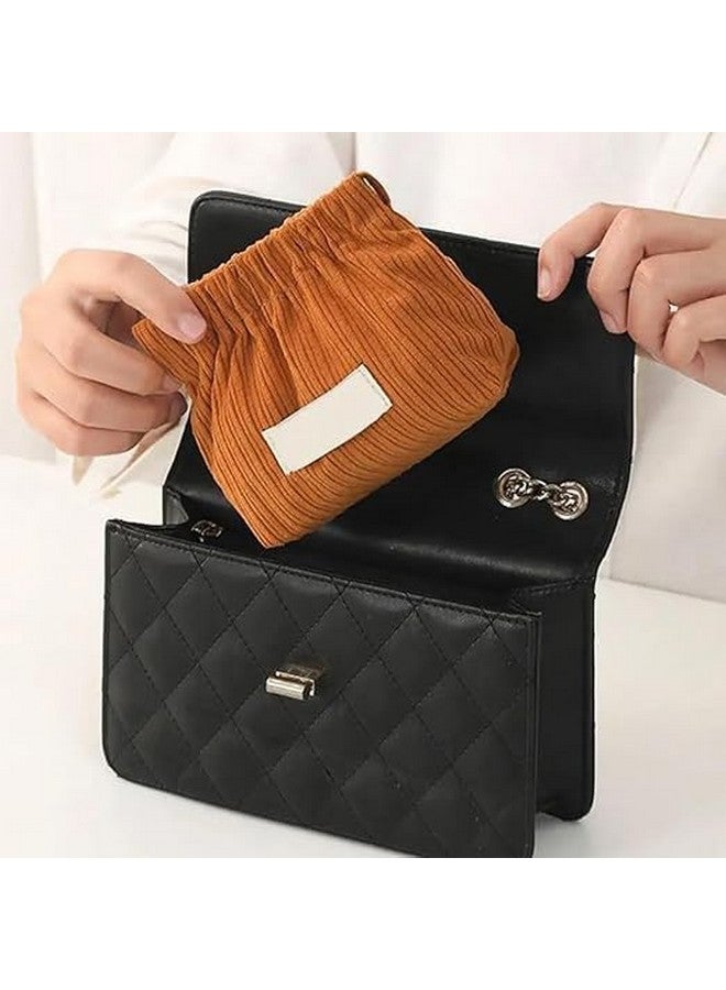 ZUSTPACK (3Pcs) Elastic Storage Bag, 3pcs Handbag Organiser, Elastic Hair Tie Organizer, Cosmetic Bag Handbag, Lipstick Organizer, Small Portable Purse for Women & Girls (Multicolor) - Image 4