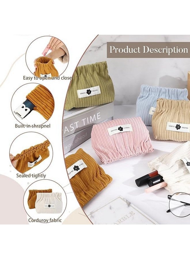 ZUSTPACK (3Pcs) Elastic Storage Bag, 3pcs Handbag Organiser, Elastic Hair Tie Organizer, Cosmetic Bag Handbag, Lipstick Organizer, Small Portable Purse for Women & Girls (Multicolor) - Image 3