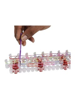 Generic Rainbow Loom Band Kit with 4200 Colorful Rubber Bands  - Image 2