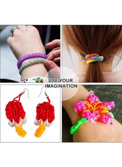 Generic Rainbow Loom Band Kit with 4200 Colorful Rubber Bands  - Image 3