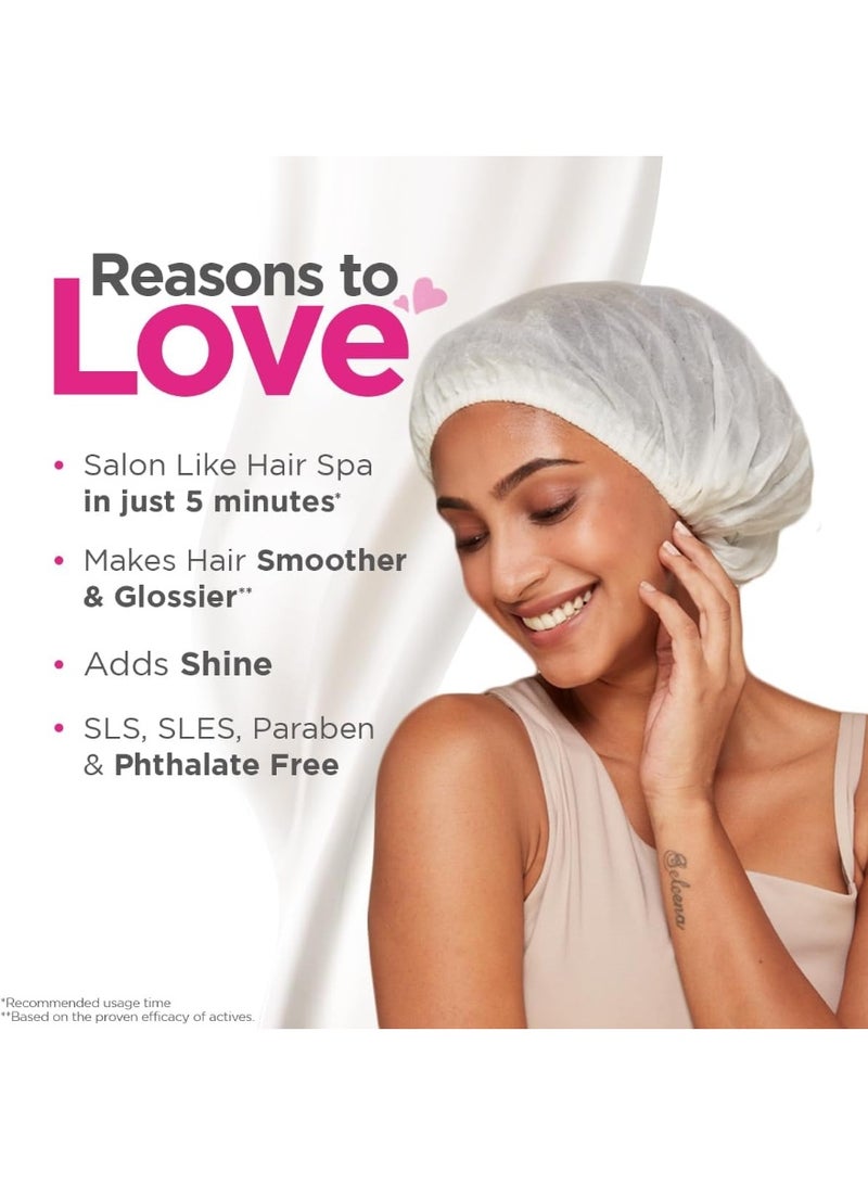 BBLUNT Intense Shine Heat Hair Spa Mask with Rice & Silk Protein for Salon-Like Hair Spa at Home - 70 g - Image 3