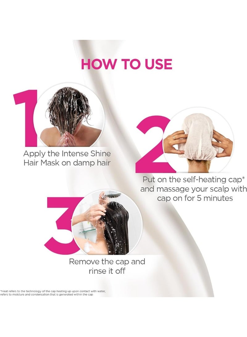 BBLUNT Intense Shine Heat Hair Spa Mask with Rice & Silk Protein for Salon-Like Hair Spa at Home - 70 g - Image 4