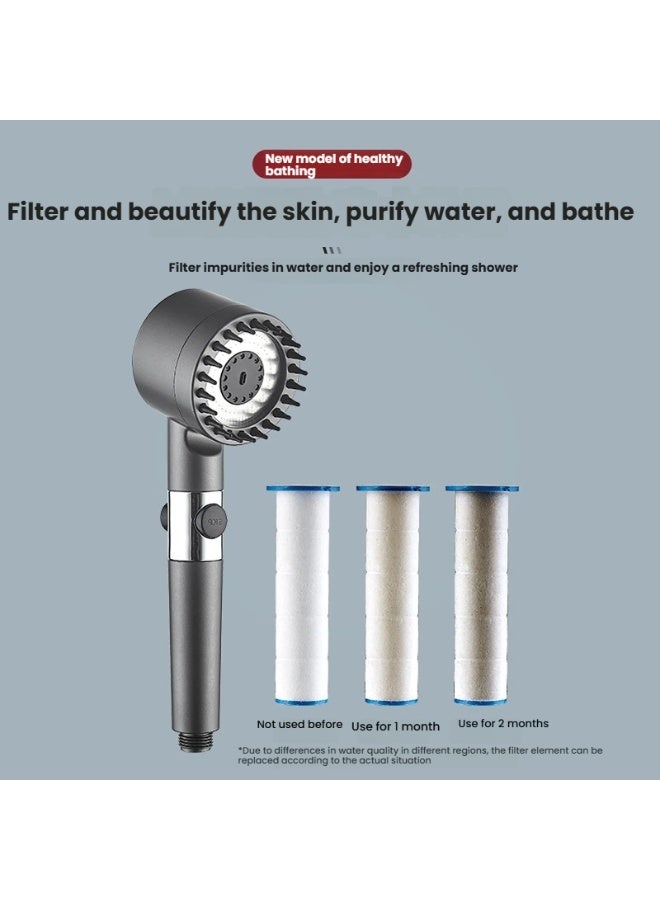Upgraded Pressurized Handheld Showerhead Ideal for Home Bathroom Use - Image 2
