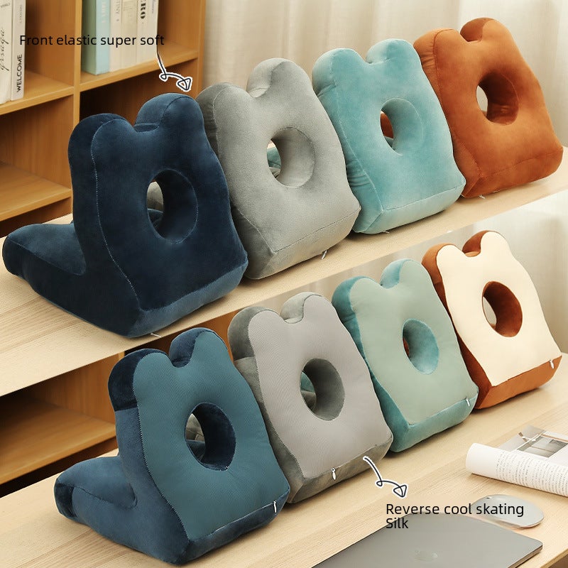 Customizable Nap Pillow Dual-Sided Plush Silk - Versatile Design for Office Naps Student Siestas - Image 4