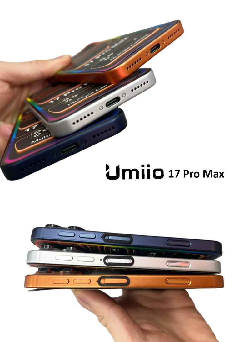 Umiio Mini Smartphone 5.6 Inch Incell Display Dual SIM 17 Pro Max Android Cell Phone Rear And Front Camera, Compact Small Size Android Dual SIM Wi-Fi GPS Supported Small Mobile Phone - Blue - Image 5