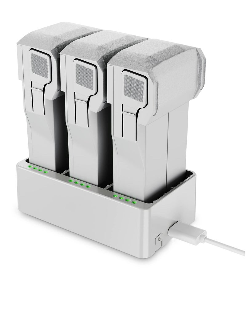 SYOSI Battery Charging Hub for DJI Mini 3 Pro/Mini 3, Mini 3 Pro Two-Way Charging Hub for DJI Mini 3 Pro/Mini 3 Drone Accessory, Charge 3 Batteries  - Image 1