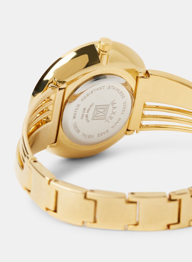 Maxel Women's Quartz Waterproof Analog Wrist Watch MX329 - 28mm - Image 4