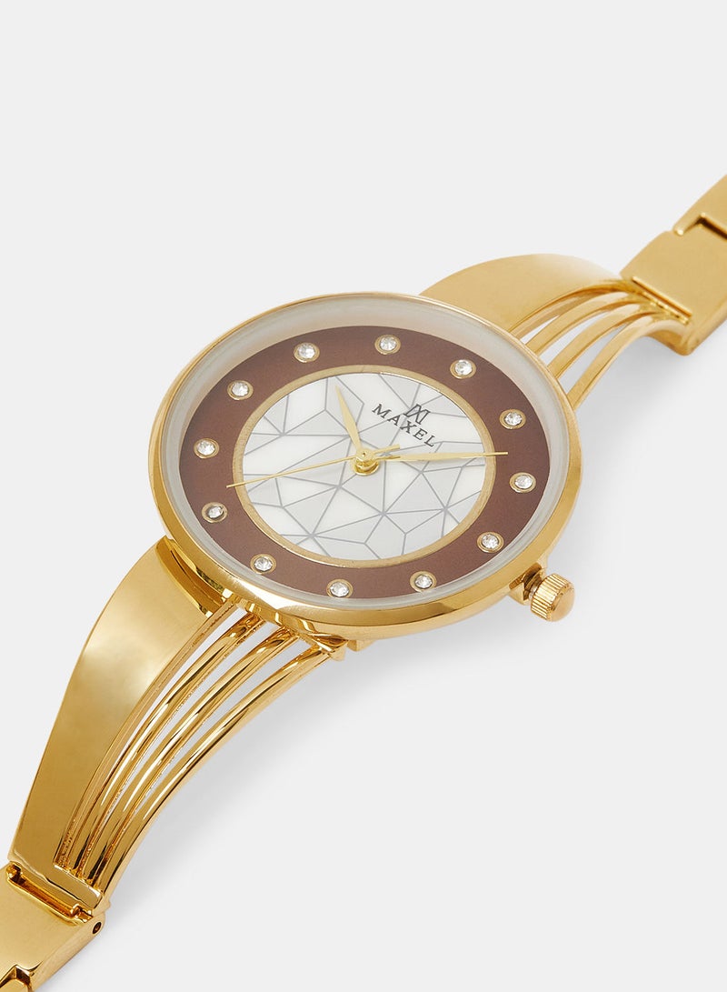 Maxel Women's Quartz Waterproof Analog Wrist Watch MX329 - 28mm - Image 2