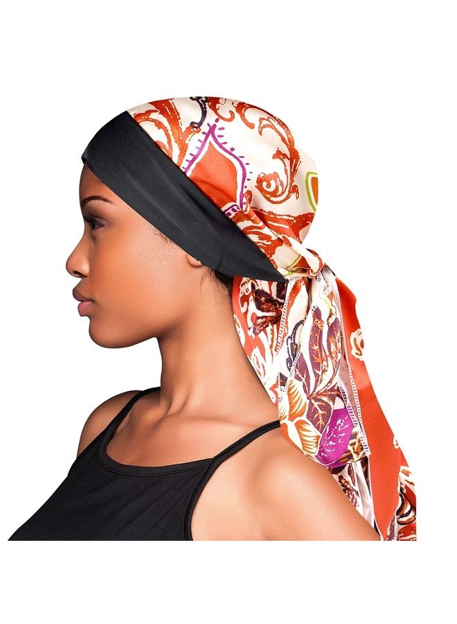 Evolve FIRSTLINE Evolve Exotics Satin MOROCCAN EDGE Scarf - Image 2