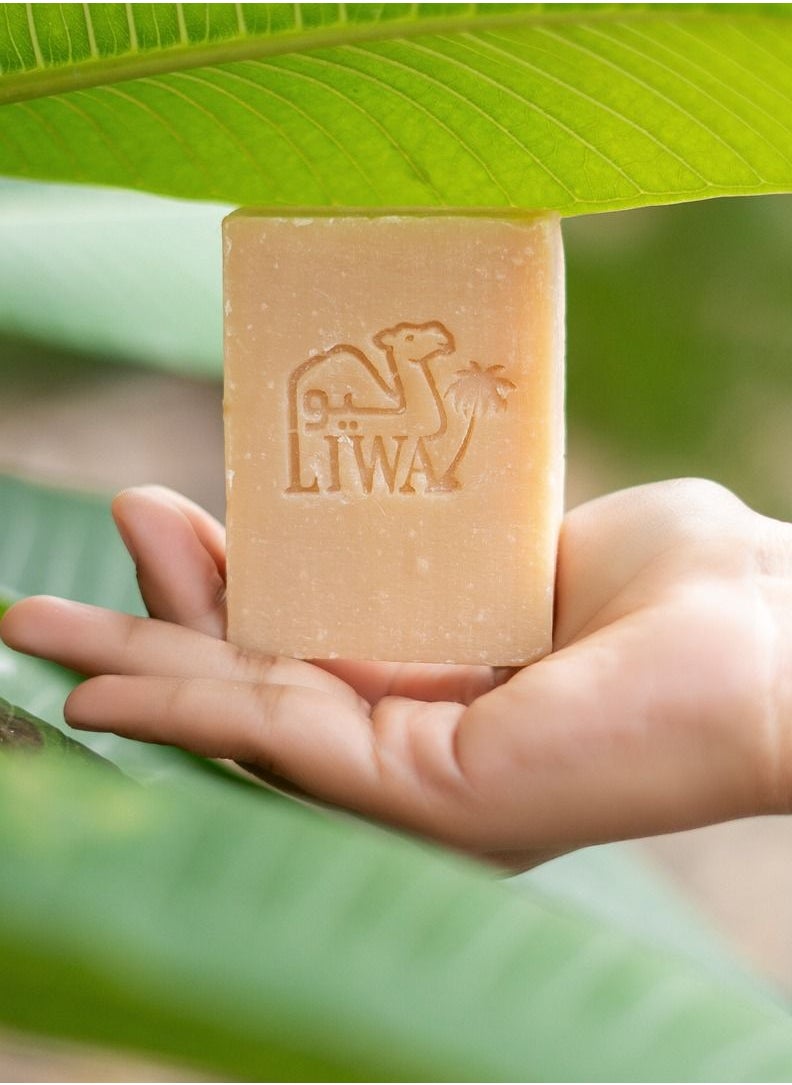 Liwa - Camel Milk Lemon Grass Soap 100g - Image 1