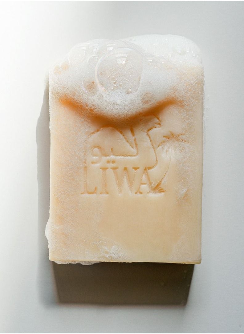 Liwa - Camel Milk Lemon Grass Soap 100g - Image 1