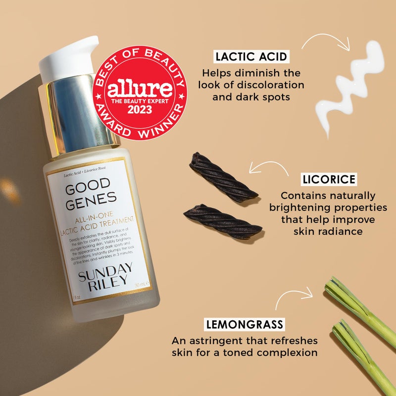 Sunday Riley Good Genes All-in-One Lactic Acid Treatment Face Serum - Image 3