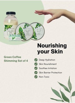 Green Coffee Slimming Bath Milk, Body Balm, Body Scrub & Massage Block Gift Set, Set of 4 - pzsku/Z177C73F5EC2EC394BBE8Z/45/_/1728888266/126600ad-b86e-4184-a4df-585be005f844