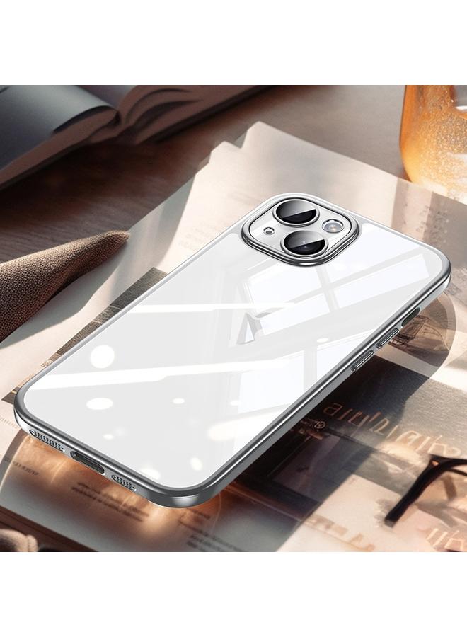 The Bros Case For iPhone 14 Plus Electroplating Frosted PC + TPU Shockproof Phone Case