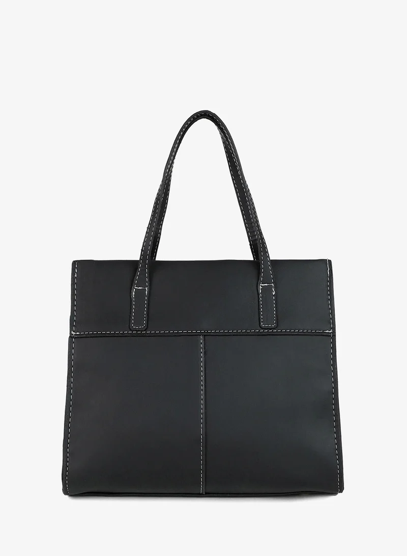 Haute Sauce  Big Tri Colour Tote Bag for Women | Best Price UAE