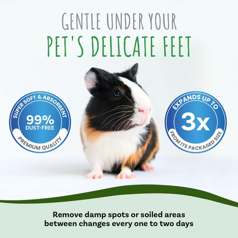 Small Pet Select Premium Small Animal Bedding, Natural Soft Paper Bedding for Small Indoor and Outdoor Pets, Made in USA, Jumbo Size 178 L Pack - Image 5
