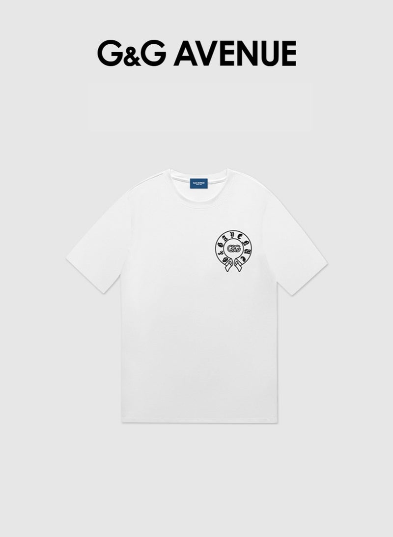 G&G AVENUE Heavy cotton fabric Premium Unisex Cotton T-Shirt - Neutral Fit for All Oversized  - Image 2
