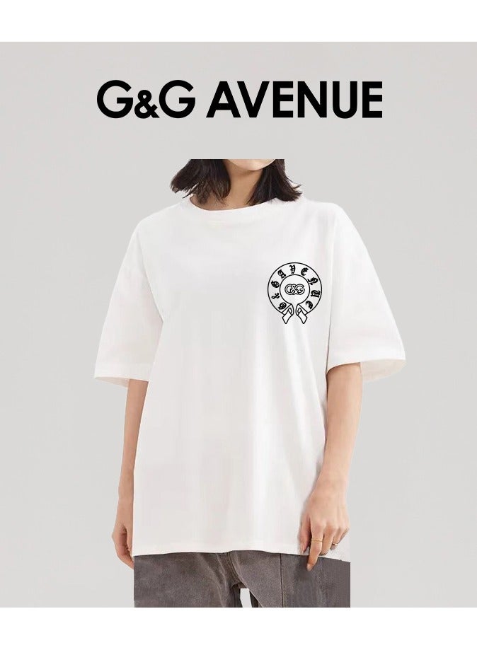 G&G AVENUE Heavy cotton fabric Premium Unisex Cotton T-Shirt - Neutral Fit for All Oversized  - Image 4