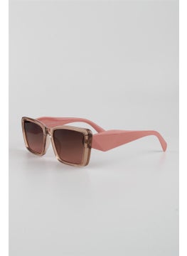 Silvio Monetti Pink Matte UV400 Filter Women's Sunglasses G24SMS2301R04  - Image 2